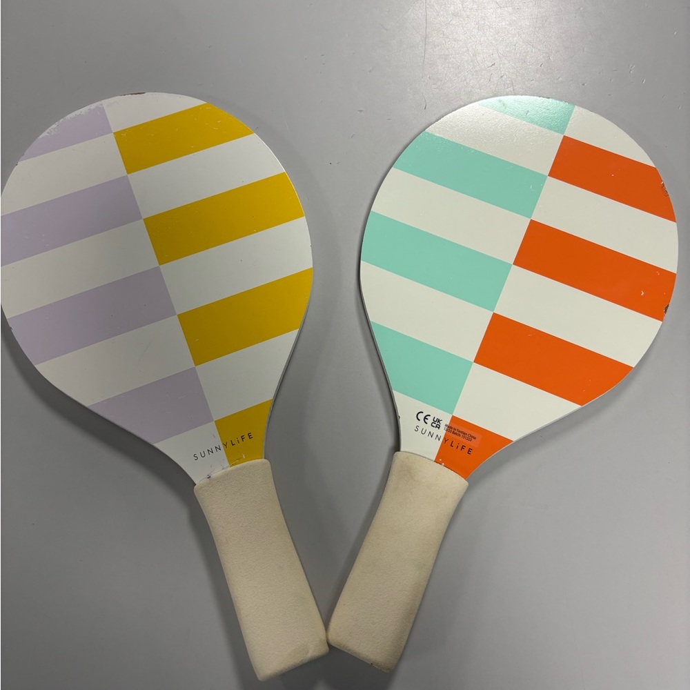 Striped Paddle Set with Ball